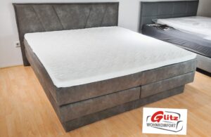 Boxspringbett 180 x 200 cm Bettkasten Braun *Ausstellungsstück*