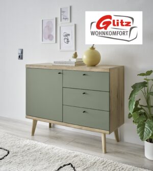 Sideboard Kommode Anrichte in Evoke Eiche / Salbei Grün *NEU*